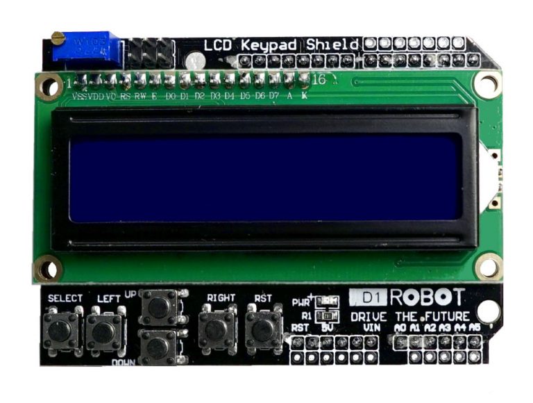 Lcd keypad shield схема